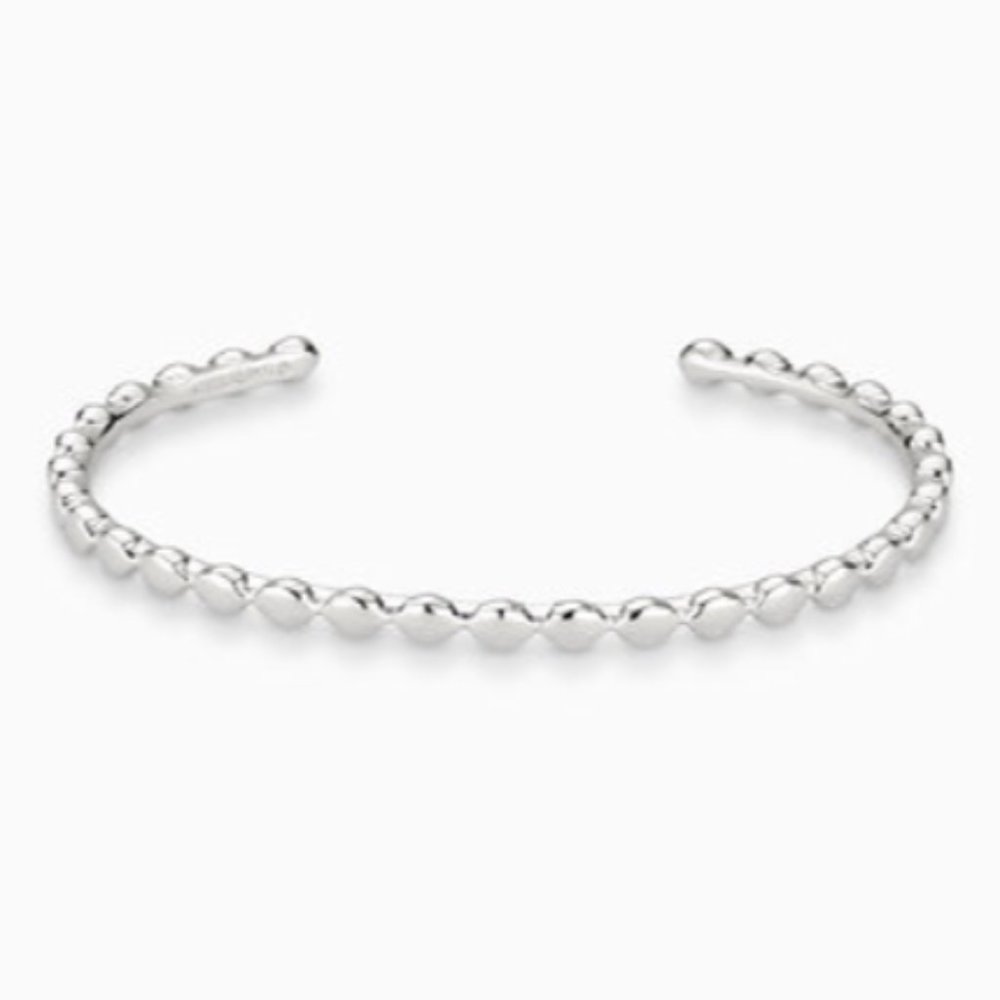 Stella & Dot Netta Silver Cuff